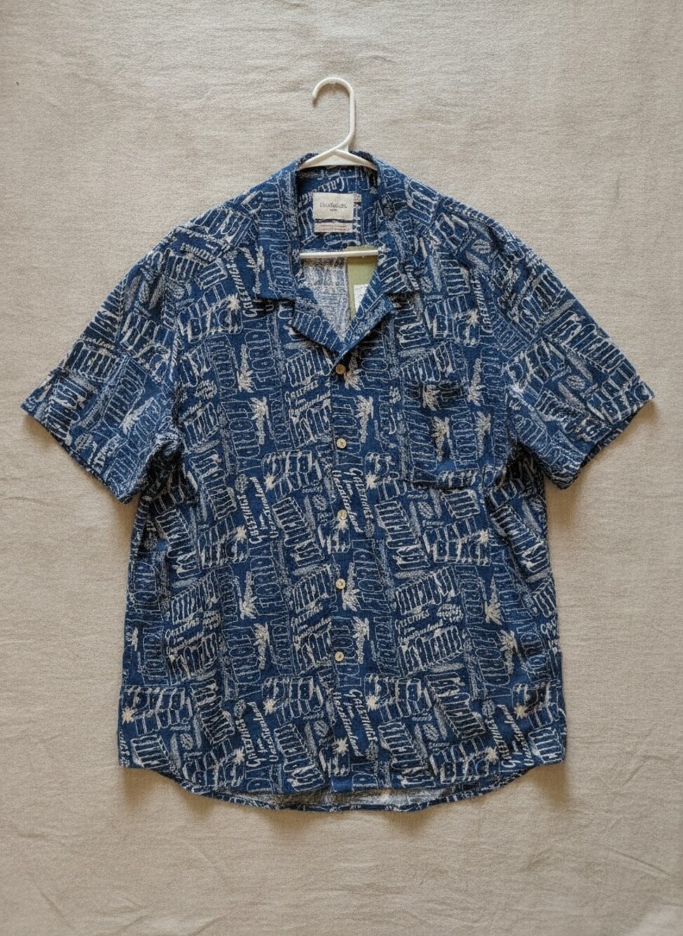 Goodfellow & Co Vacation Shirt Blue XL NWT